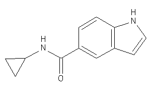N-cyclopropyl-1H-indole-5-carboxamide