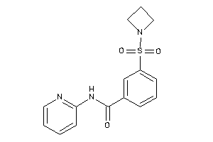 3-(azetidin-1-ylsulfonyl)-N-(2-pyridyl)benzamide