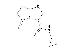 N-cyclopropyl-5-keto-3,6,7,7a-tetrahydro-2H-pyrrolo[2,1-b]thiazole-3-carboxamide