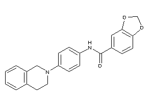 Image of N-[4-(3,4-dihydro-1H-isoquinolin-2-yl)phenyl]-piperonylamide