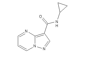 Image of N-cyclopropylpyrazolo[1,5-a]pyrimidine-3-carboxamide