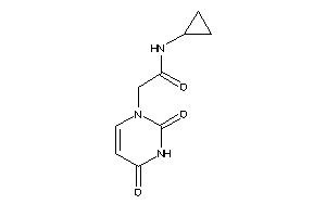 N-cyclopropyl-2-(2,4-diketopyrimidin-1-yl)acetamide
