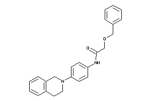 2-benzoxy-N-[4-(3,4-dihydro-1H-isoquinolin-2-yl)phenyl]acetamide