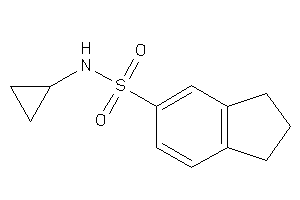 N-cyclopropylindane-5-sulfonamide