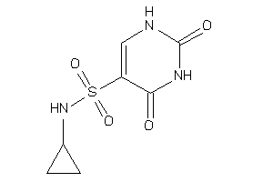 N-cyclopropyl-2,4-diketo-1H-pyrimidine-5-sulfonamide