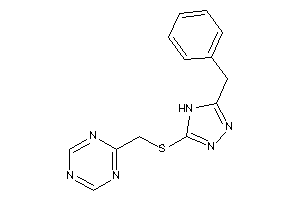 2-[[(5-benzyl-4H-1,2,4-triazol-3-yl)thio]methyl]-s-triazine