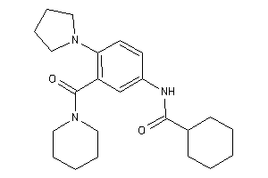 N-[3-(piperidine-1-carbonyl)-4-pyrrolidino-phenyl]cyclohexanecarboxamide