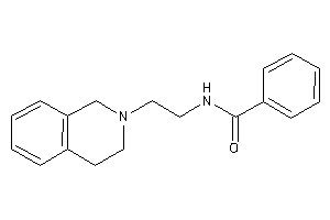 N-[2-(3,4-dihydro-1H-isoquinolin-2-yl)ethyl]benzamide