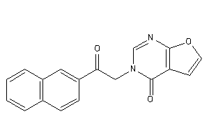 3-[2-keto-2-(2-naphthyl)ethyl]furo[2,3-d]pyrimidin-4-one