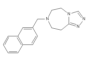 7-(2-naphthylmethyl)-5,6,8,9-tetrahydro-[1,2,4]triazolo[3,4-g][1,4]diazepine