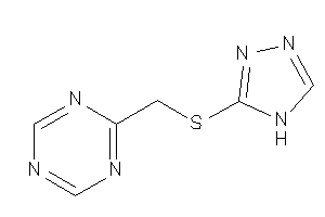 2-[(4H-1,2,4-triazol-3-ylthio)methyl]-s-triazine