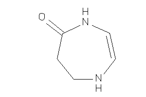 Image of 1,4,5,6-tetrahydro-1,4-diazepin-7-one
