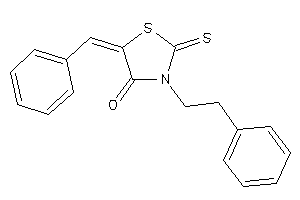 5-benzal-3-phenethyl-2-thioxo-thiazolidin-4-one