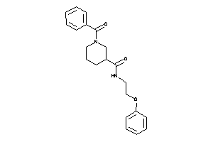 Image of 1-benzoyl-N-(2-phenoxyethyl)nipecotamide