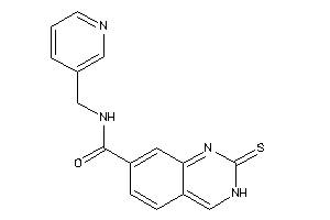 N-(3-pyridylmethyl)-2-thioxo-3H-quinazoline-7-carboxamide