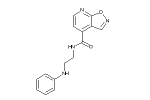 N-(2-anilinoethyl)isoxazolo[5,4-b]pyridine-4-carboxamide