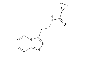 N-[2-([1,2,4]triazolo[4,3-a]pyridin-3-yl)ethyl]cyclopropanecarboxamide