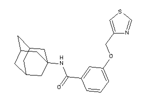 Image of N-(1-adamantyl)-3-(thiazol-4-ylmethoxy)benzamide