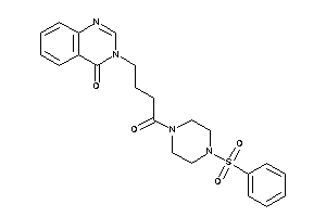 Image of 3-[4-(4-besylpiperazino)-4-keto-butyl]quinazolin-4-one
