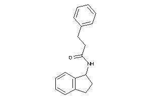 Image of N-indan-1-yl-3-phenyl-propionamide