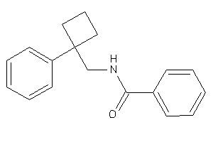 Image of N-[(1-phenylcyclobutyl)methyl]benzamide
