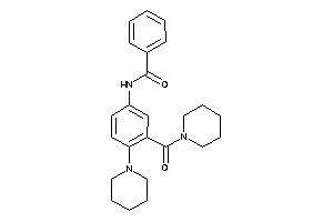 Image of N-[3-(piperidine-1-carbonyl)-4-piperidino-phenyl]benzamide