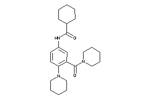 N-[3-(piperidine-1-carbonyl)-4-piperidino-phenyl]cyclohexanecarboxamide