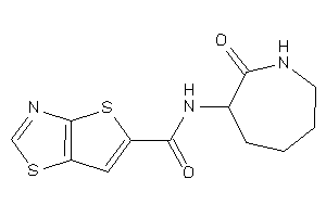 Image of N-(2-ketoazepan-3-yl)thieno[2,3-d]thiazole-5-carboxamide