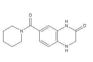 7-(piperidine-1-carbonyl)-3,4-dihydro-1H-quinoxalin-2-one