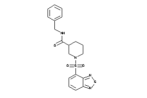 N-benzyl-1-piazthiol-4-ylsulfonyl-nipecotamide