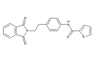 Image of N-[4-(2-phthalimidoethyl)phenyl]thiophene-2-carboxamide