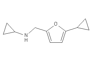 Cyclopropyl-[(5-cyclopropyl-2-furyl)methyl]amine