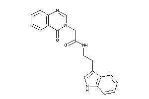 N-[2-(1H-indol-3-yl)ethyl]-2-(4-ketoquinazolin-3-yl)acetamide