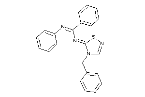 N-(4-benzyl-1,2,4-thiadiazol-5-ylidene)-N'-phenyl-benzamidine