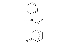 Image of 3-keto-N-phenyl-norbornane-1-carboxamide