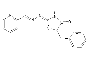 5-benzyl-2-(2-pyridylmethylenehydrazono)thiazolidin-4-one
