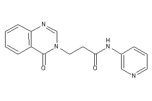 Image of 3-(4-ketoquinazolin-3-yl)-N-(3-pyridyl)propionamide