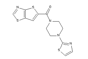 Image of (4-thiazol-2-ylpiperazino)-thieno[2,3-d]thiazol-5-yl-methanone