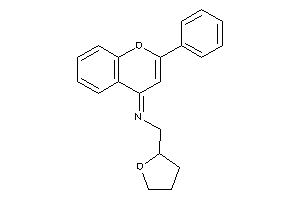 (2-phenylchromen-4-ylidene)-(tetrahydrofurfuryl)amine