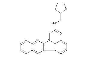 Image of 2-indolo[3,2-b]quinoxalin-6-yl-N-(tetrahydrofurfuryl)acetamide