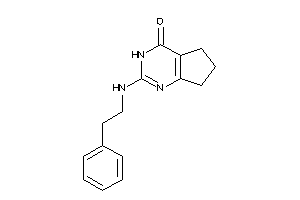 2-(phenethylamino)-3,5,6,7-tetrahydrocyclopenta[d]pyrimidin-4-one