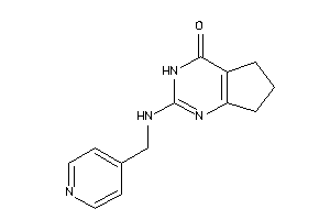 2-(4-pyridylmethylamino)-3,5,6,7-tetrahydrocyclopenta[d]pyrimidin-4-one