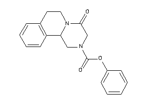 Image of 4-keto-3,6,7,11b-tetrahydro-1H-pyrazino[2,1-a]isoquinoline-2-carboxylic Acid Phenyl Ester