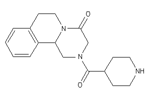 2-isonipecotoyl-3,6,7,11b-tetrahydro-1H-pyrazino[2,1-a]isoquinolin-4-one