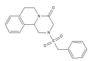 2-benzylsulfonyl-3,6,7,11b-tetrahydro-1H-pyrazino[2,1-a]isoquinolin-4-one