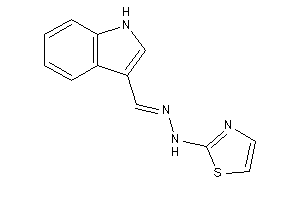 (1H-indol-3-ylmethyleneamino)-thiazol-2-yl-amine