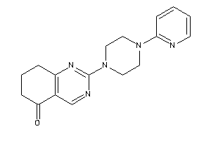 Image of 2-[4-(2-pyridyl)piperazino]-7,8-dihydro-6H-quinazolin-5-one