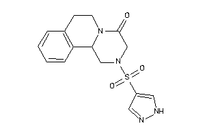 2-(1H-pyrazol-4-ylsulfonyl)-3,6,7,11b-tetrahydro-1H-pyrazino[2,1-a]isoquinolin-4-one