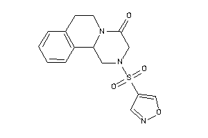 Image of 2-isoxazol-4-ylsulfonyl-3,6,7,11b-tetrahydro-1H-pyrazino[2,1-a]isoquinolin-4-one