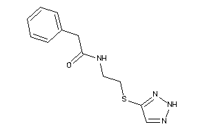 2-phenyl-N-[2-(2H-triazol-4-ylthio)ethyl]acetamide